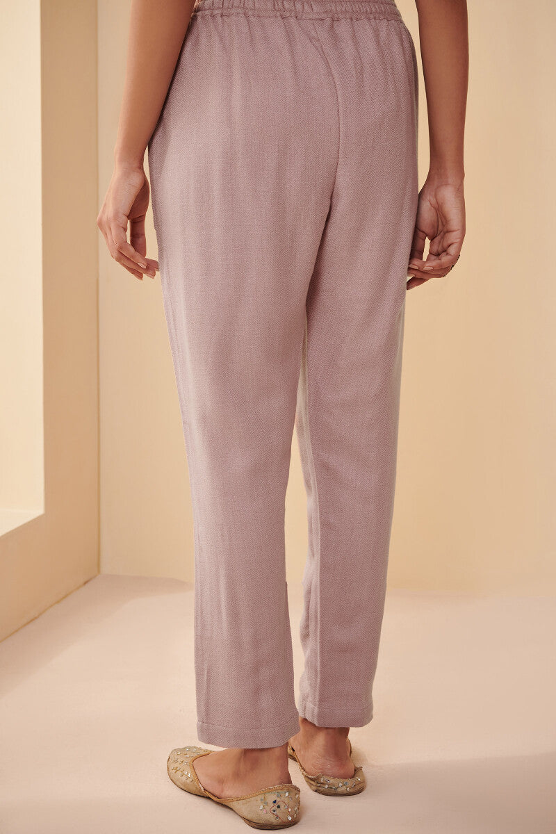 Naadirah Sameera Faux Wool Narrow Pants