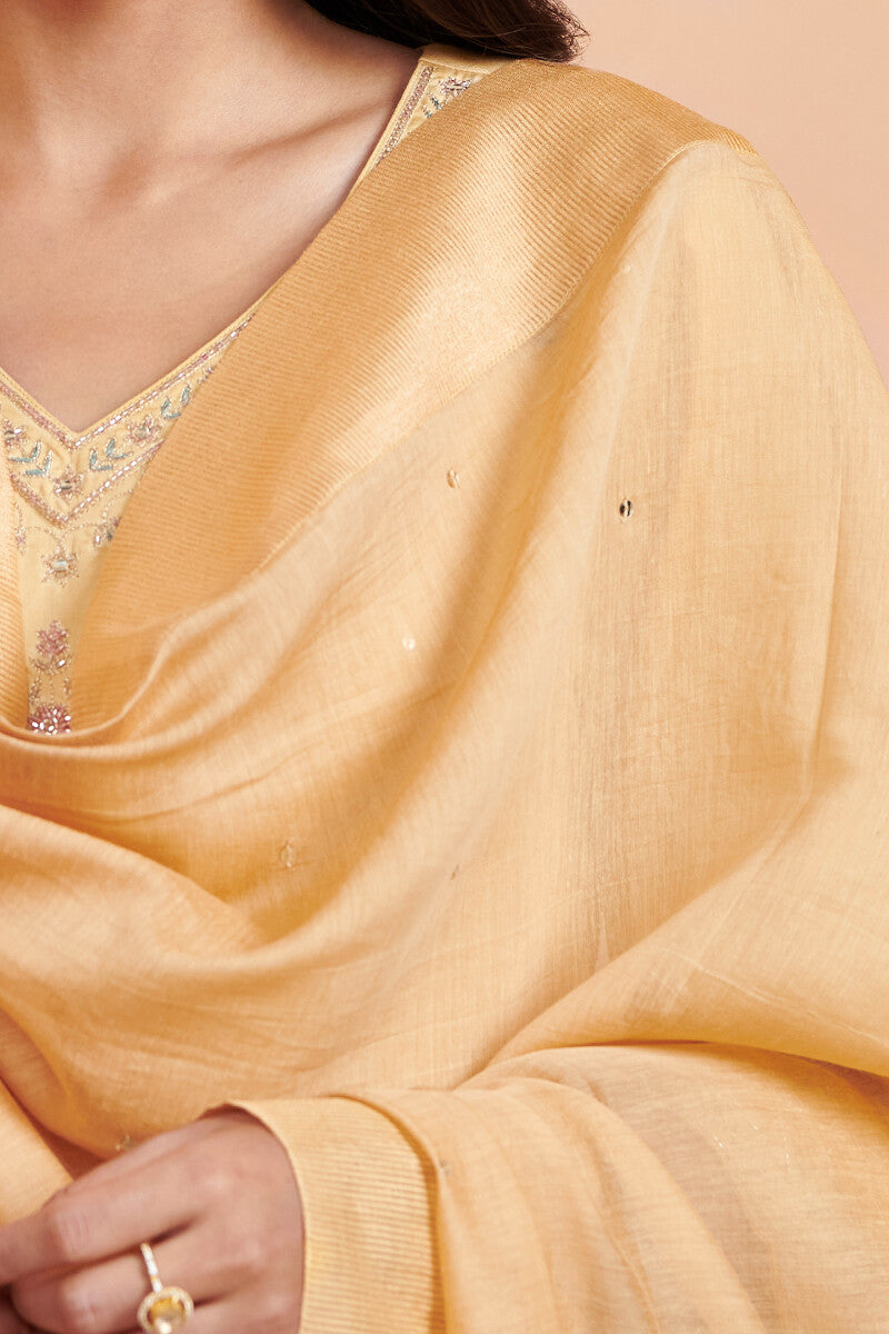 Shirin Mirza Cotton Silk Dupatta