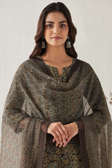 Sehra Zahira Ajrak Kota Dupatta