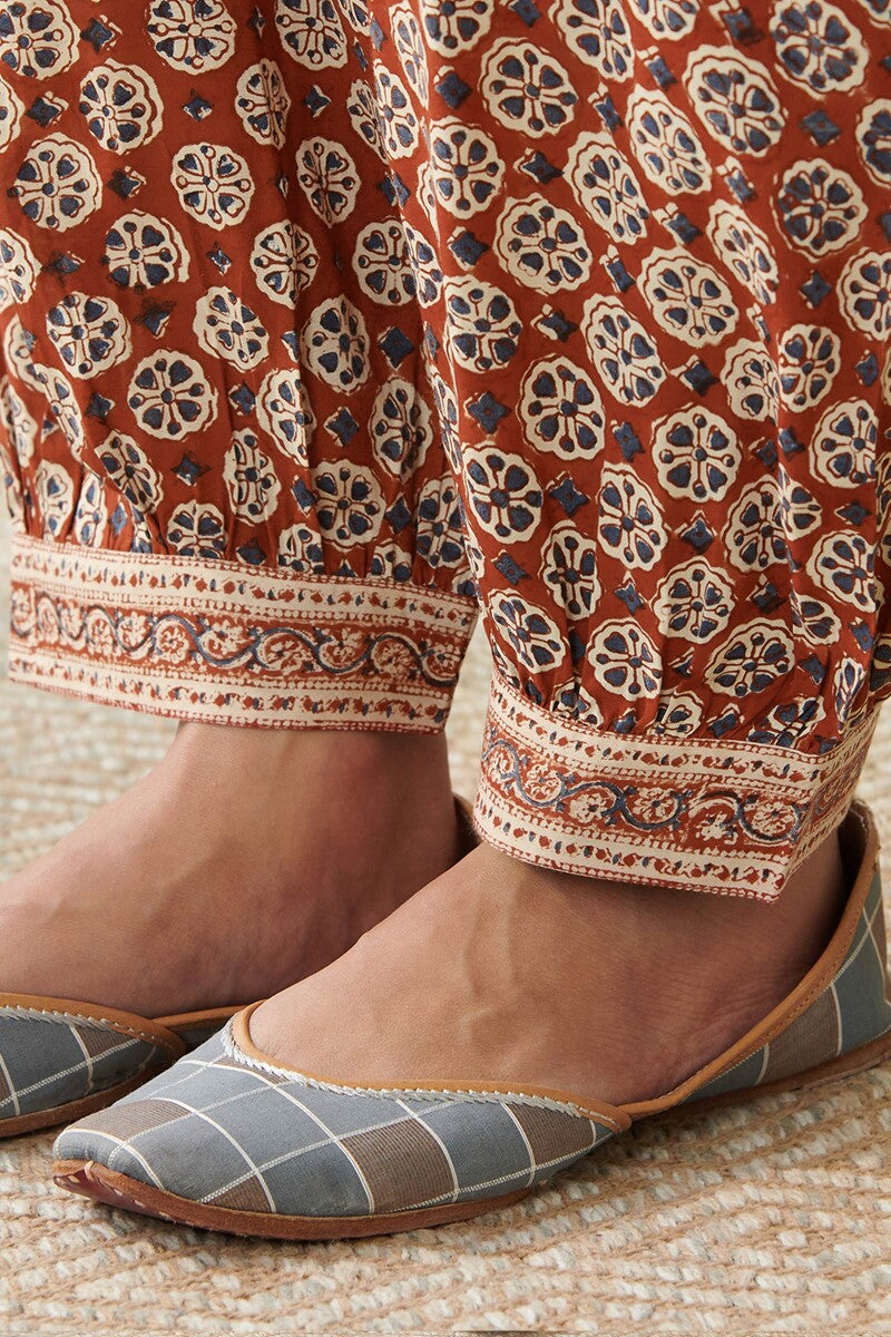 Sehra Darya Bagru Izhaar Pants