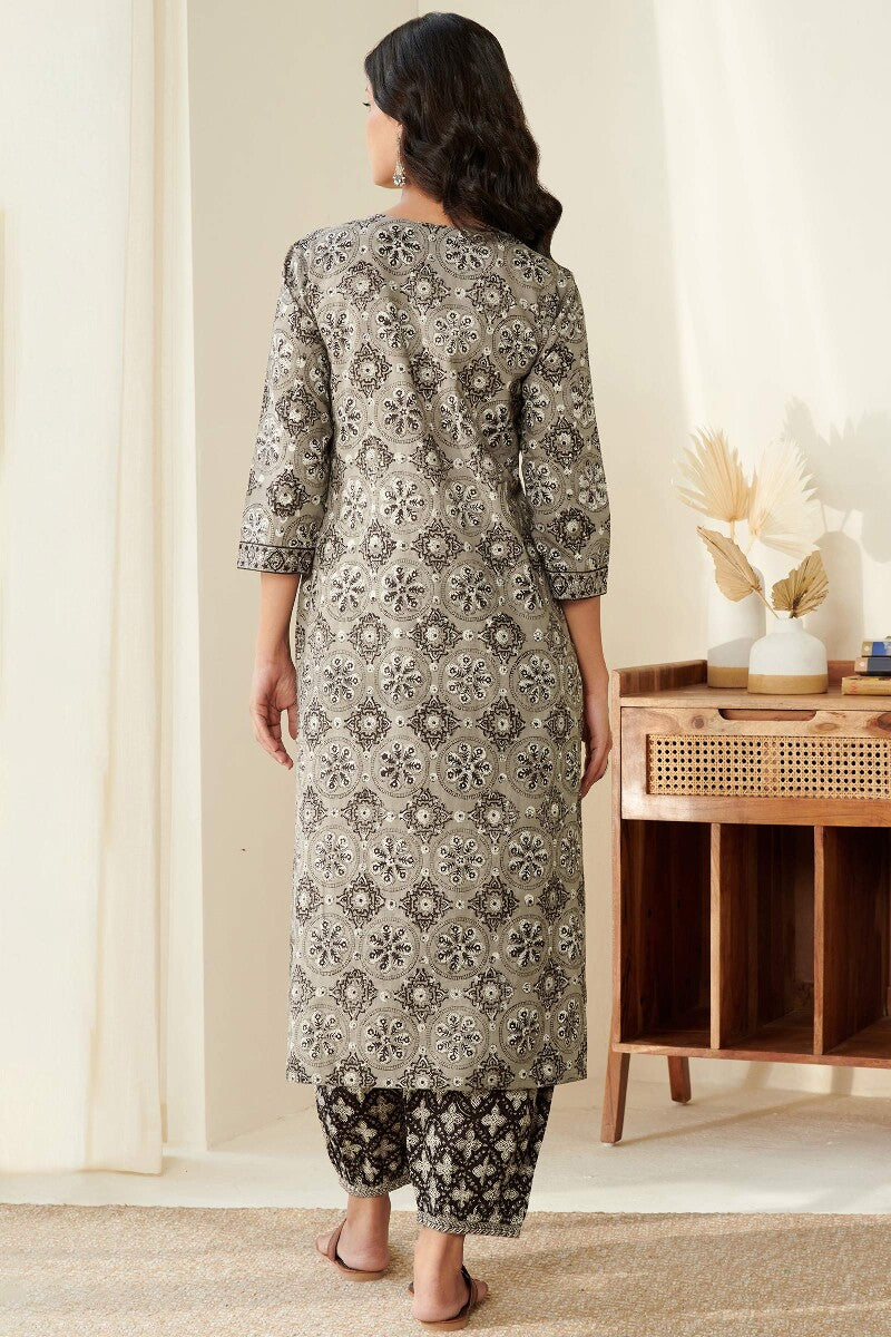 Sehra Maya Bagru Kurta