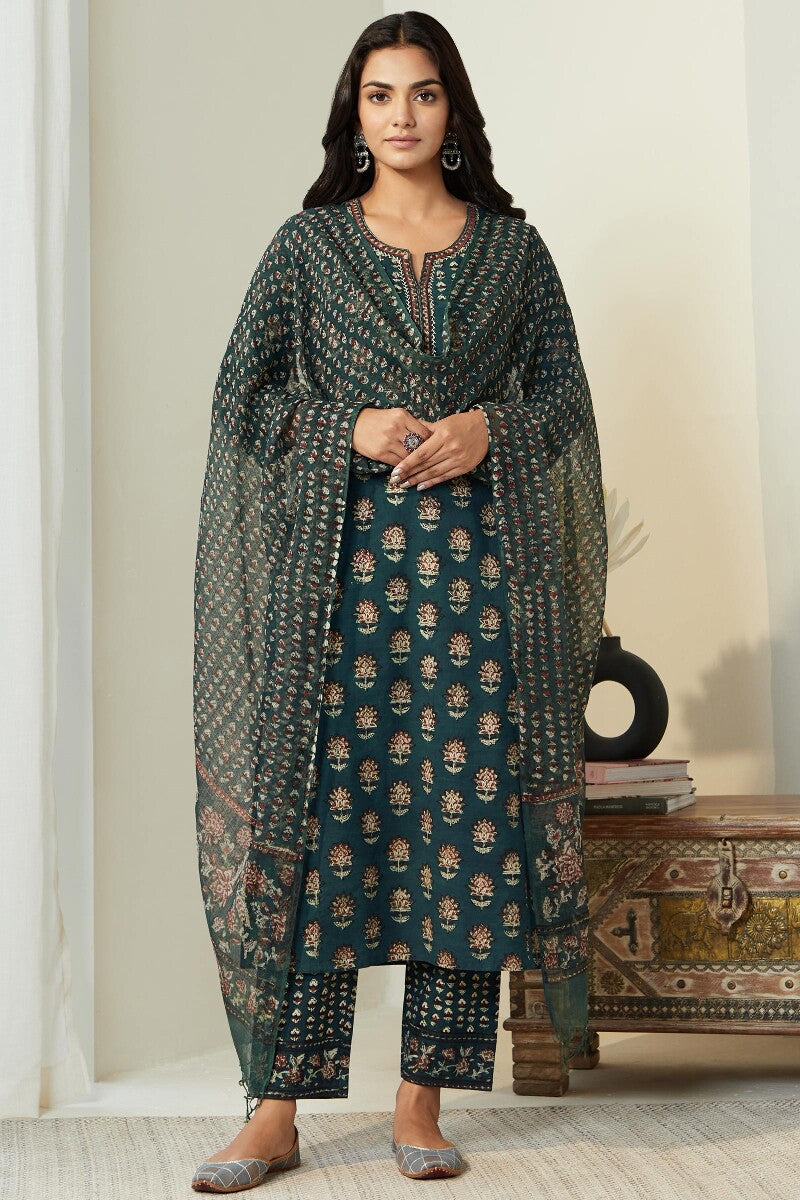 Sehra Kiara Bagru Kurta