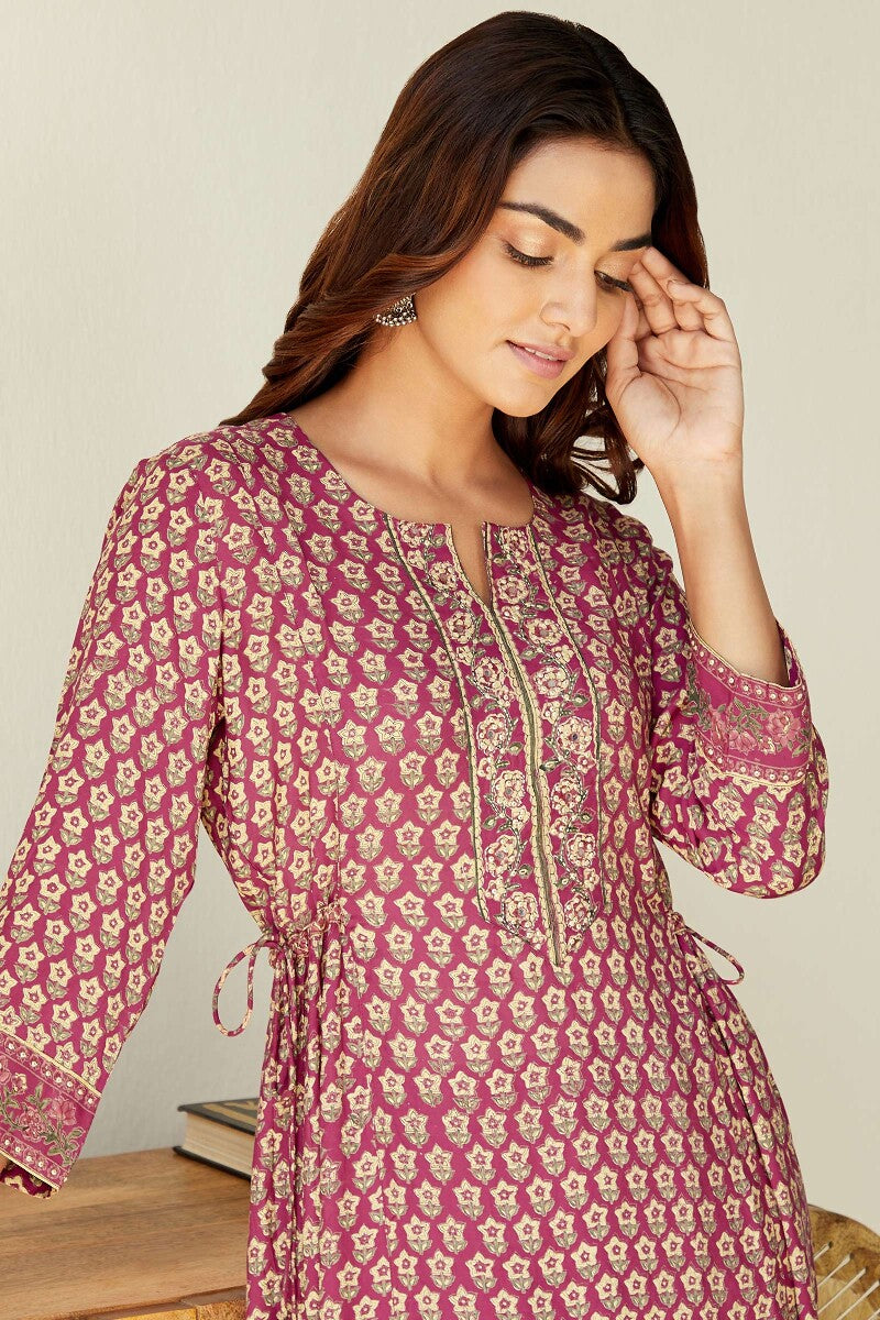 Mehrunissa Zenia Sanganeri Modal Kurta
