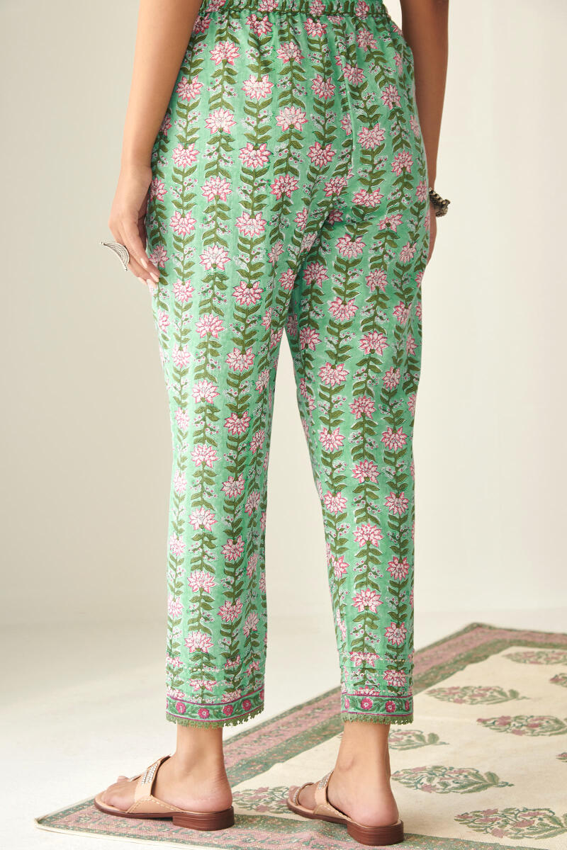 Nasrine Mehar Sanganeri Narrow Pants
