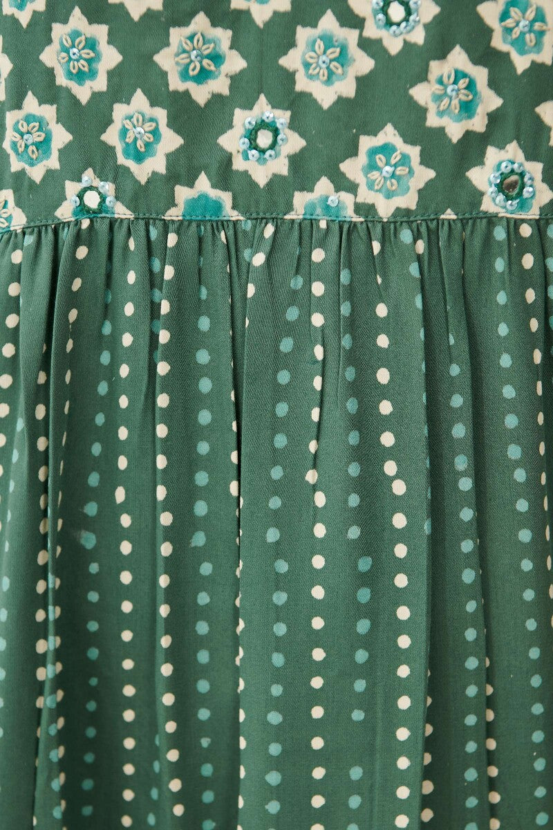 Sehra Ruhi Bagru Modal Kurta