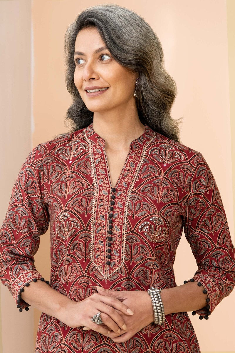 Sehra Samira Ajrak Kurta