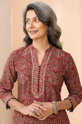 Sehra Samira Ajrak Kurta