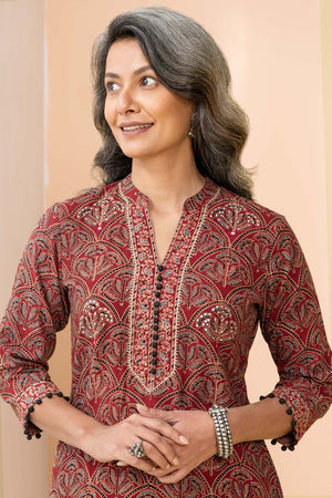 Sehra Samira Ajrak Kurta
