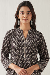 Sehra Mehak Bagru Kurta