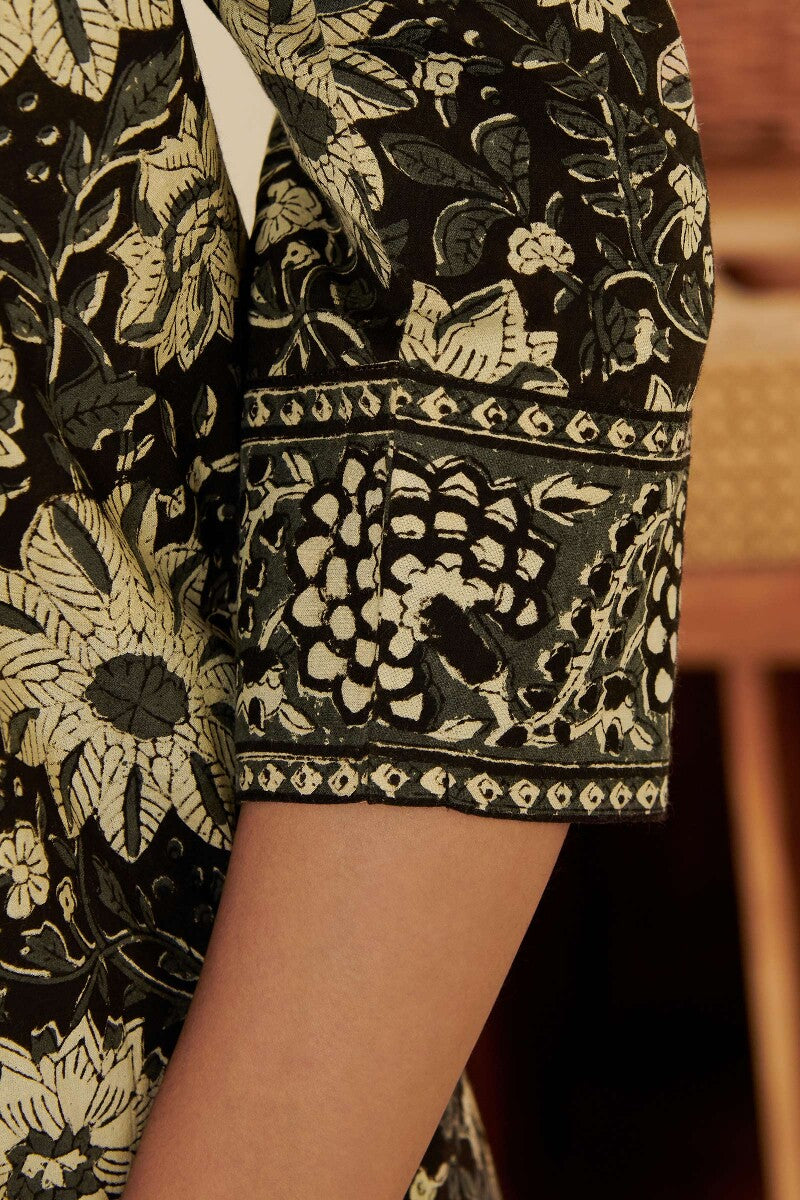 Sehra Nasmina Bagru Kurta