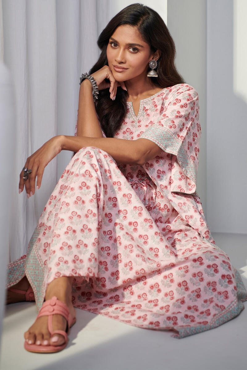 Nasrine Ziah Sanganeri Kaftan