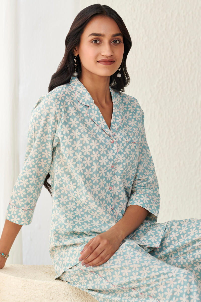 Roza Meher Sanganeri Loungewear Set
