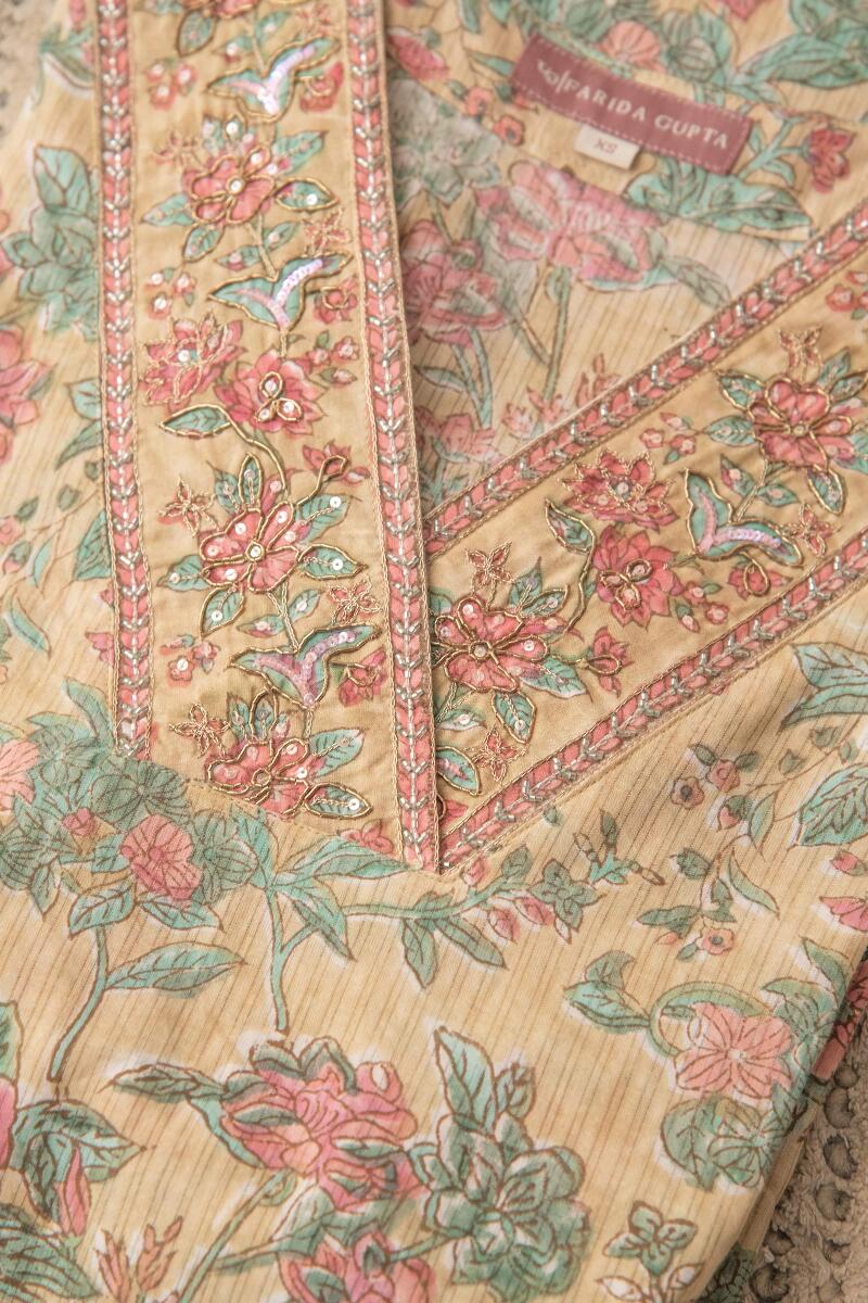 Nasrine Zarina Sanganeri Kurta