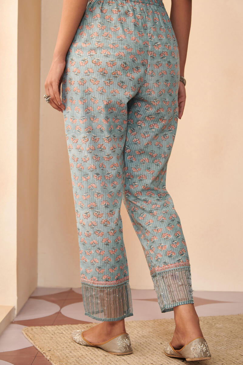 Nasrine Mahi Sanganeri Narrow Pants