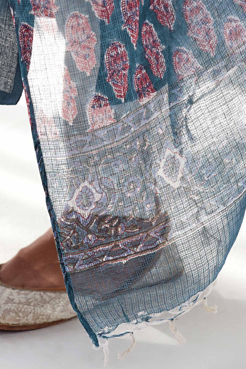 Nasrine Rehmat Sanganeri Kota Dupatta