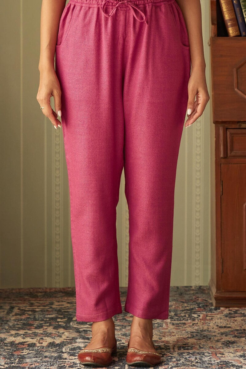Naadirah Rehmat Faux Wool Narrow Pants