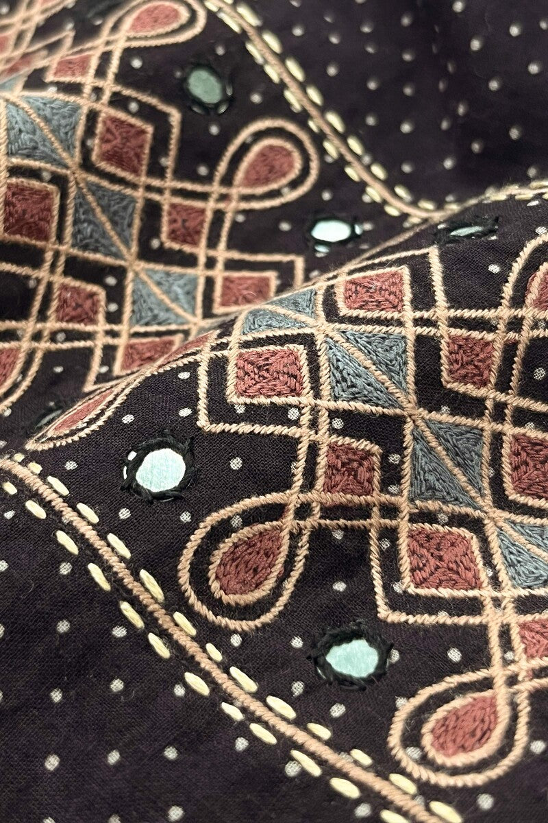 Sehra Maheen Ajrak Kurta