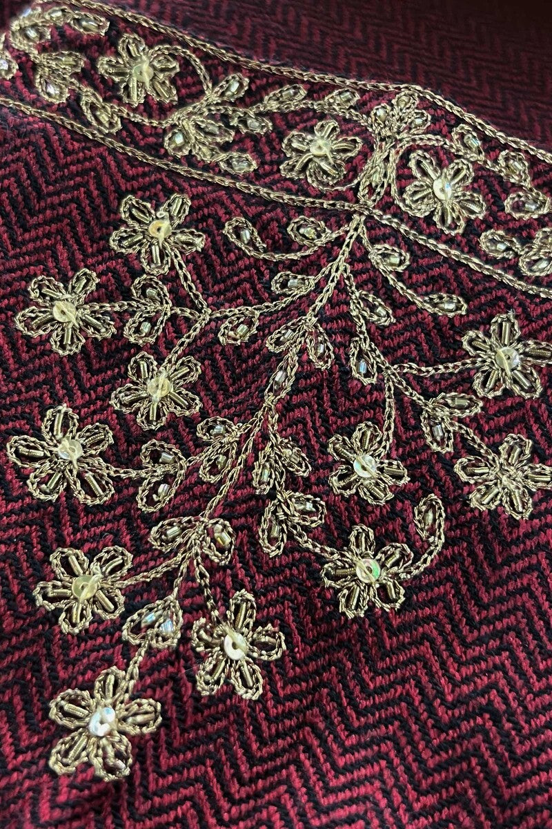Naadirah Nahida Faux Wool Handloom Kurta