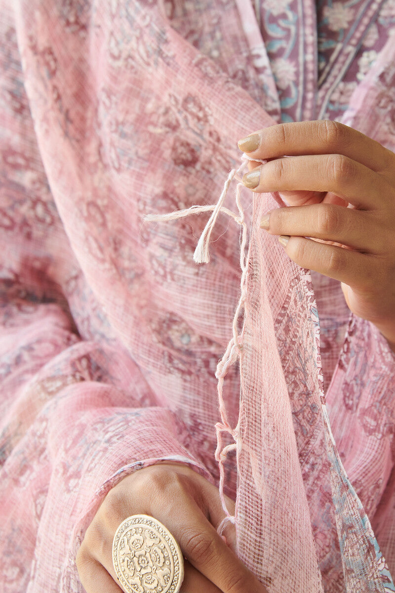 Gulshan Bagh Ruhi Sanganeri Kota Dupatta