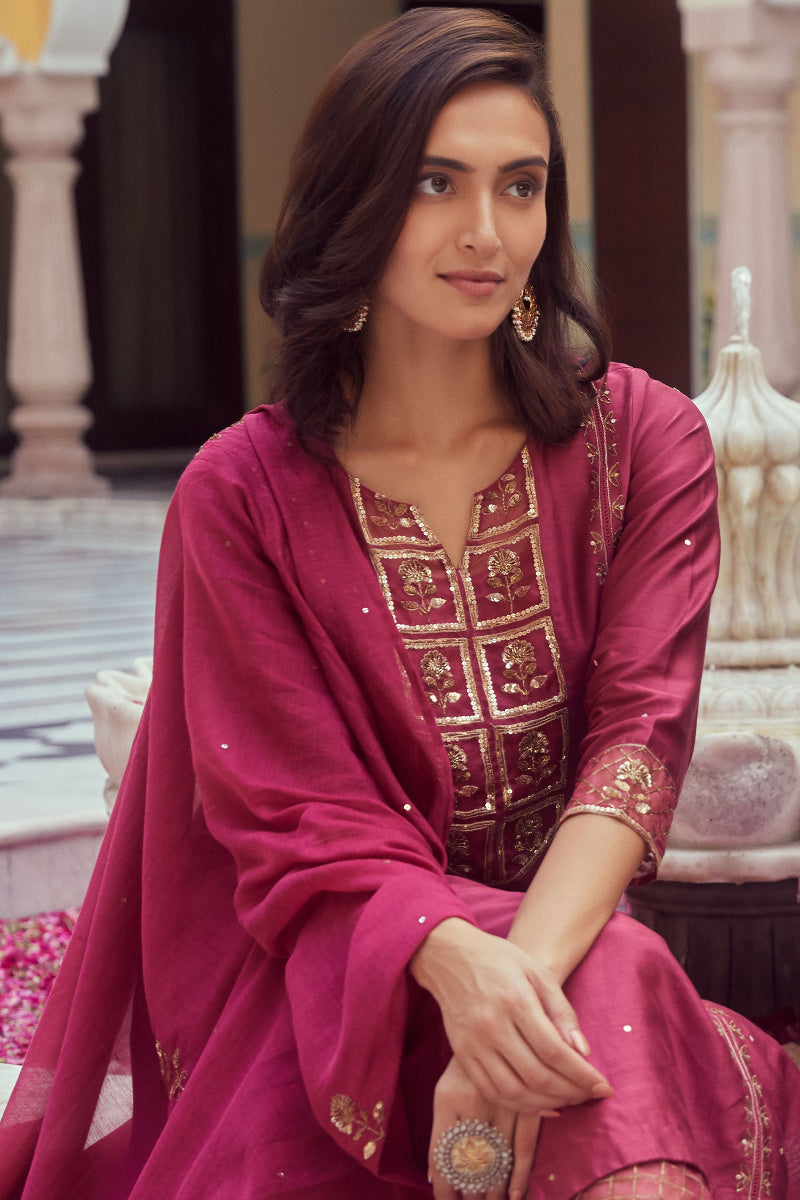 Sanaa Sahira Cotton Silk Dupatta