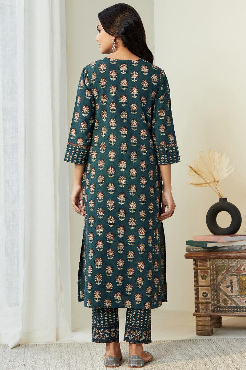 Sehra Kiara Bagru Kurta