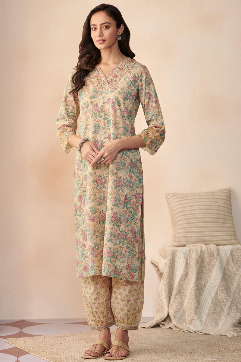 Nasrine Zarina Sanganeri Kurta