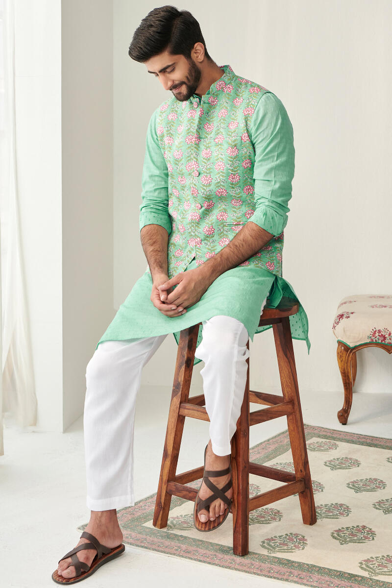 Zaid Mihir Sanganeri Nehru Jacket