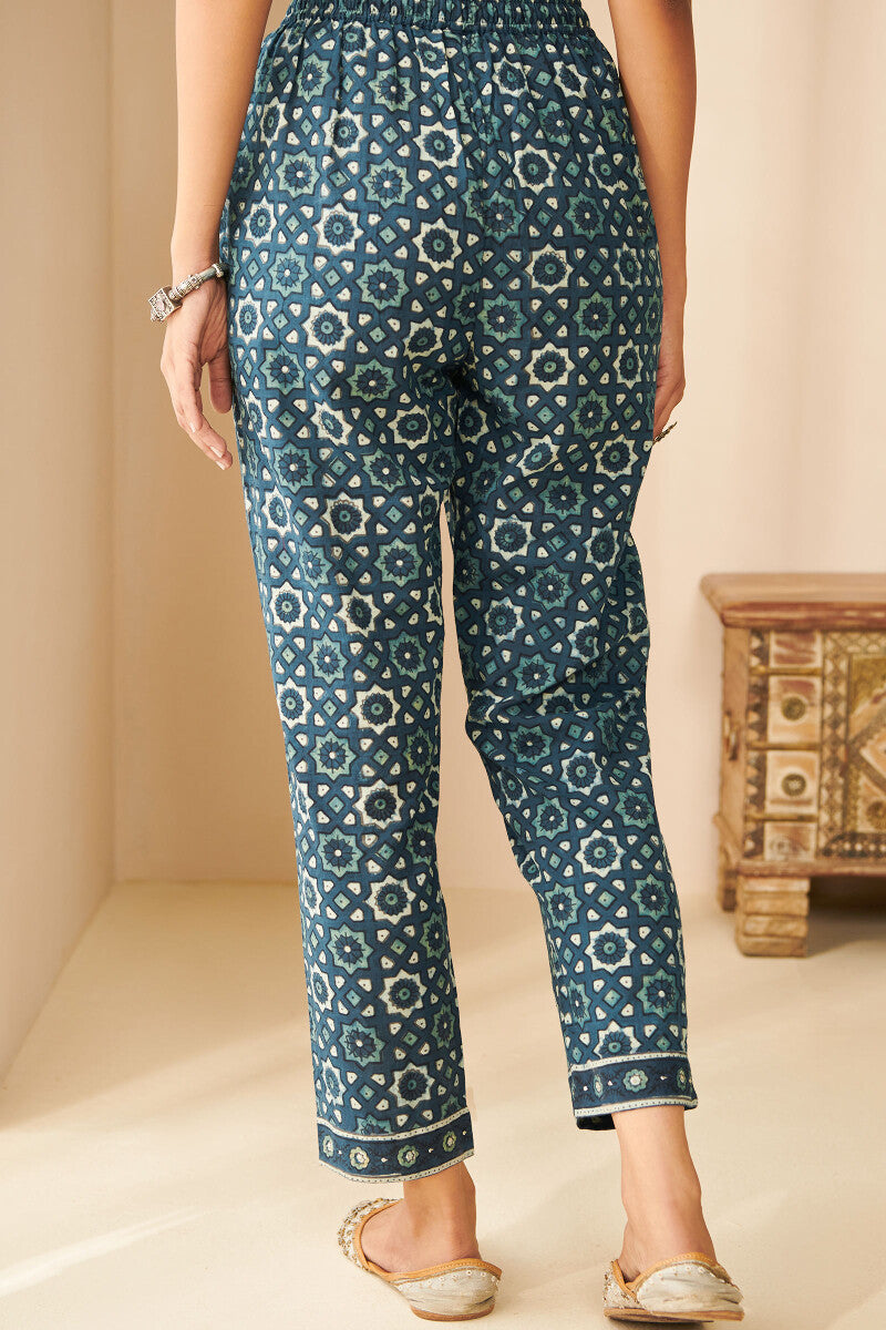 Sehra Zara Ajrak Narrow Pants