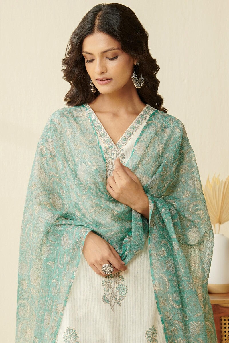 Nasrine Firoza Sanganeri Dupatta