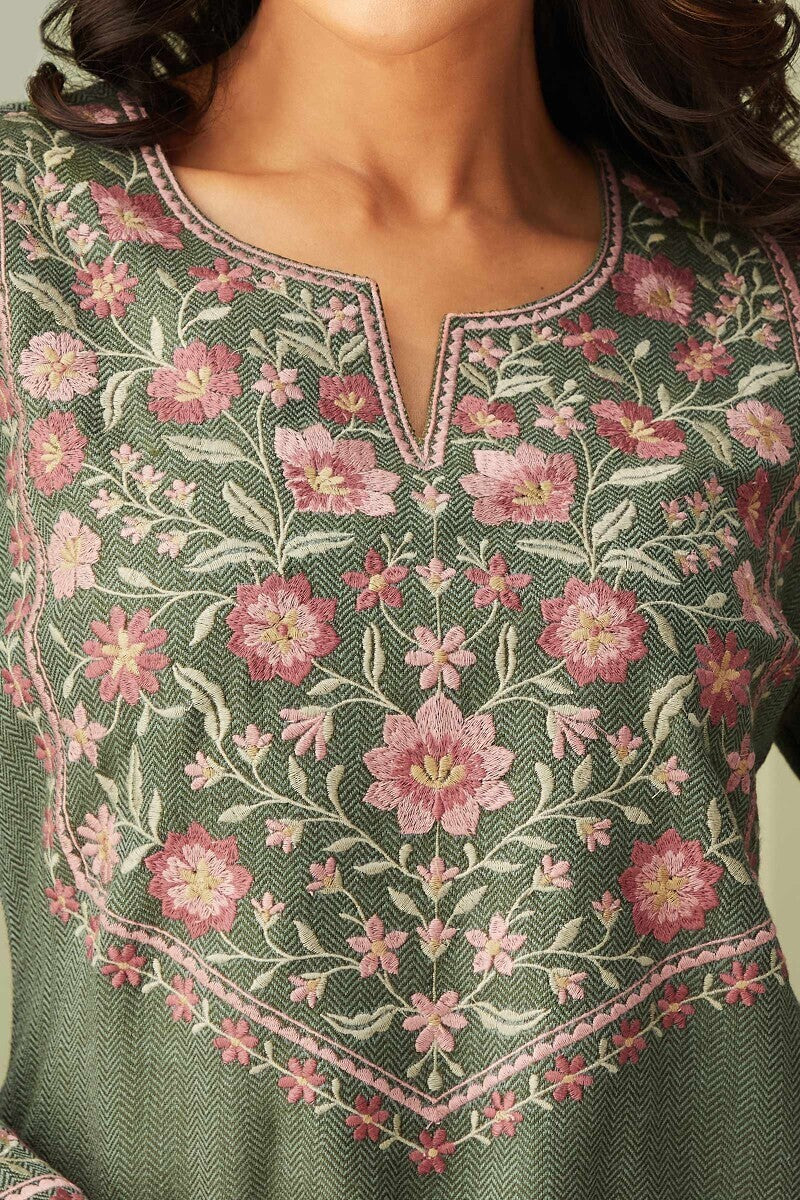 Naadirah Jahan Faux Wool Kurta