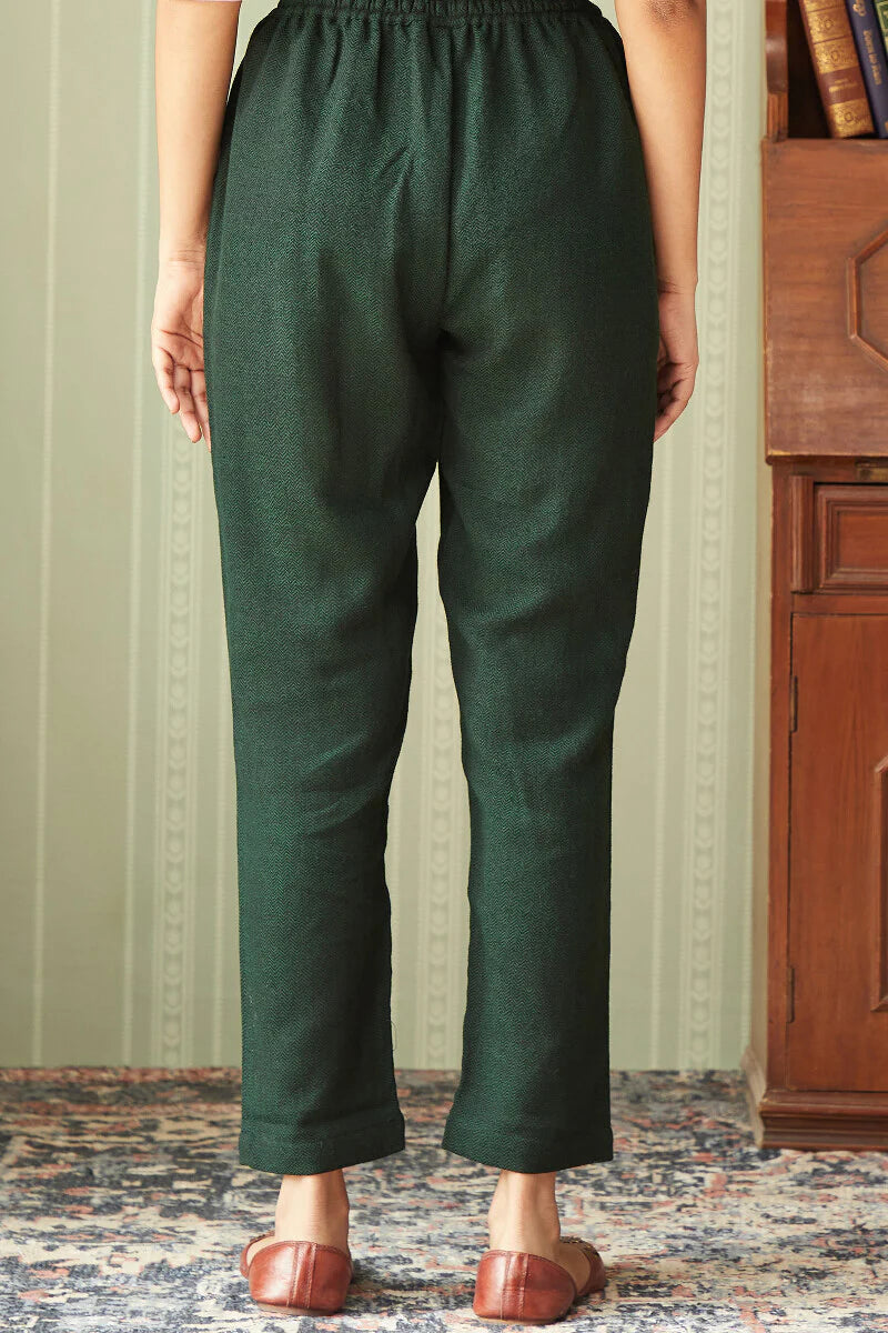 Naadirah Sahana Faux Wool Narrow Pants