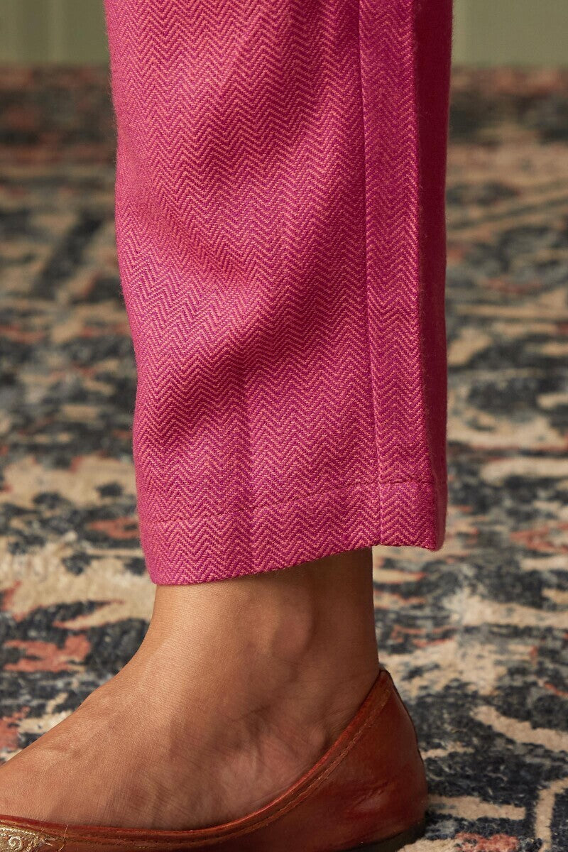 Naadirah Rehmat Faux Wool Narrow Pants