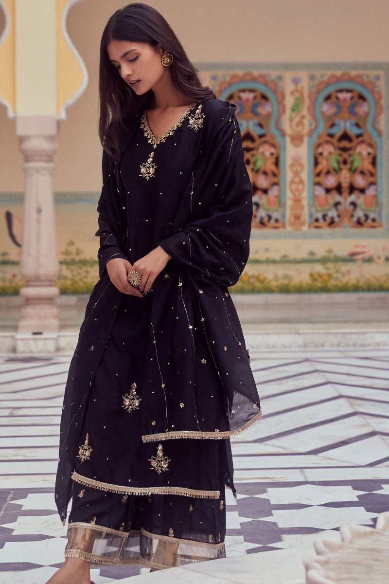 Sanaa Zainab Chanderi Kurta