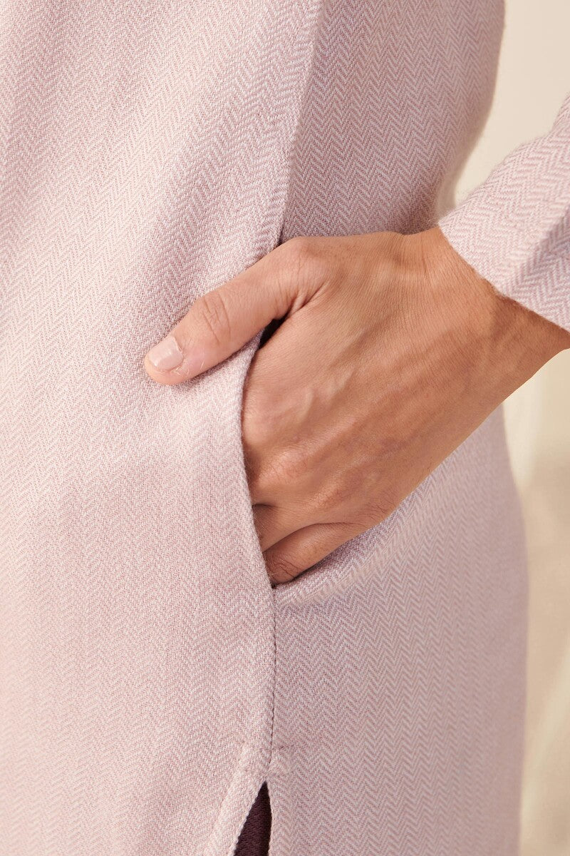 Naadirah Zareena Faux Wool Handloom Kurta