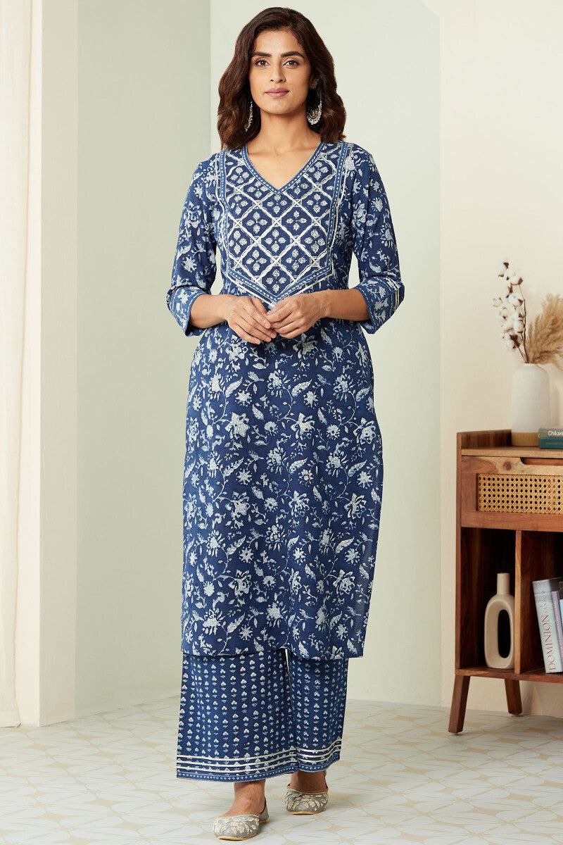 Sehra Saba Indigo Kurta