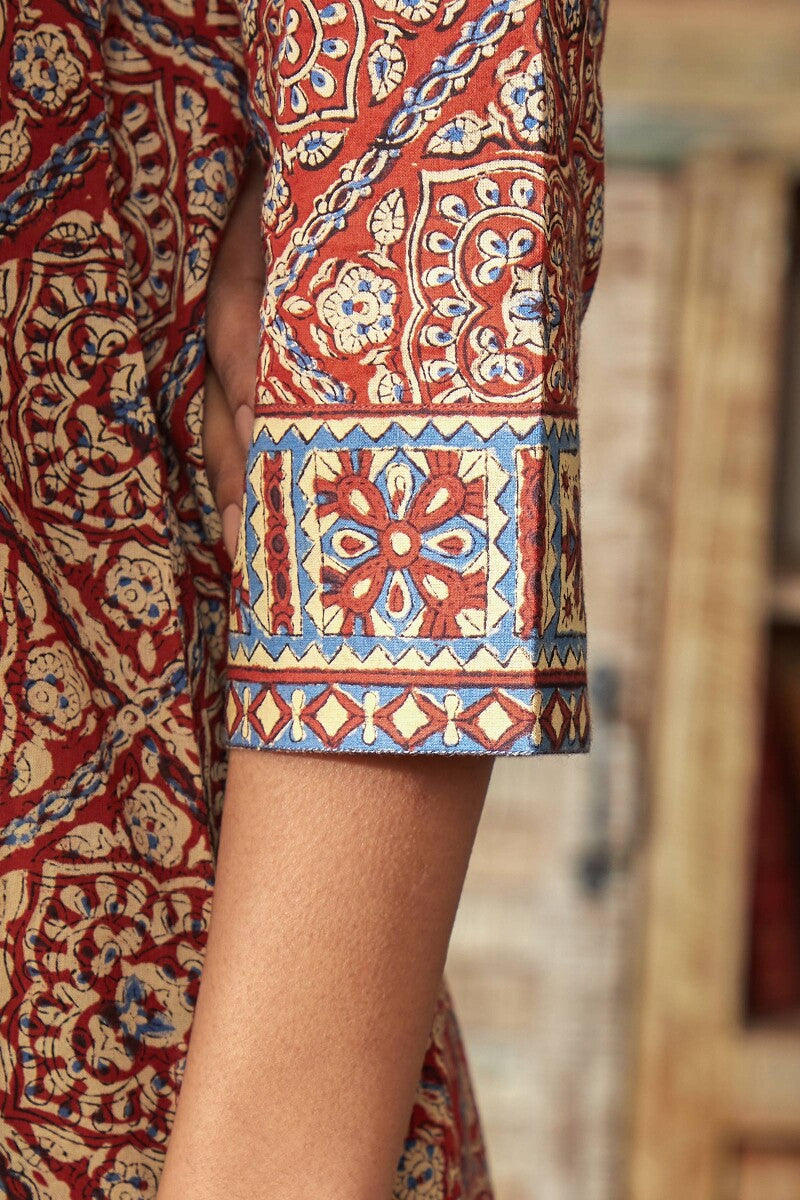 Sehra Afreena Bagru Kurta