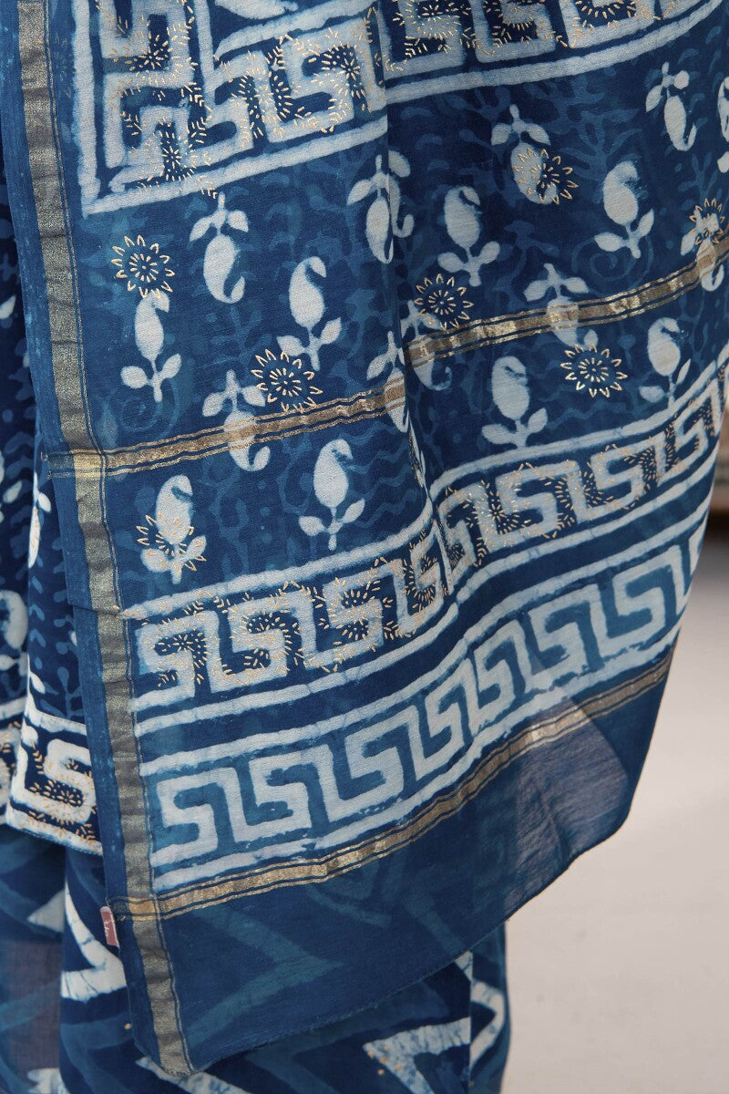 Sehra Asmara Dabu Chanderi Dupatta