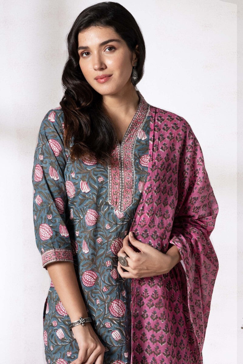 Gauhar Faizah Sanganeri Dupatta