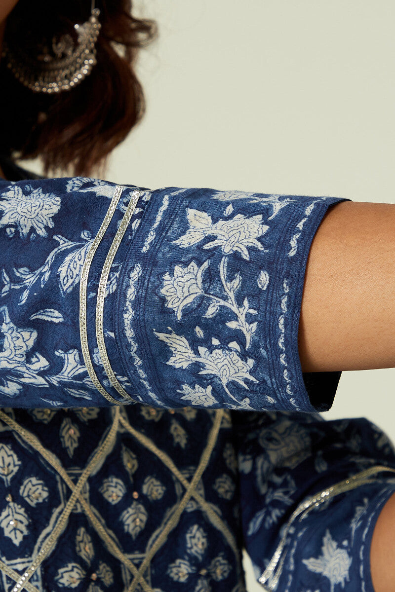 Sehra Saba Indigo Kurta