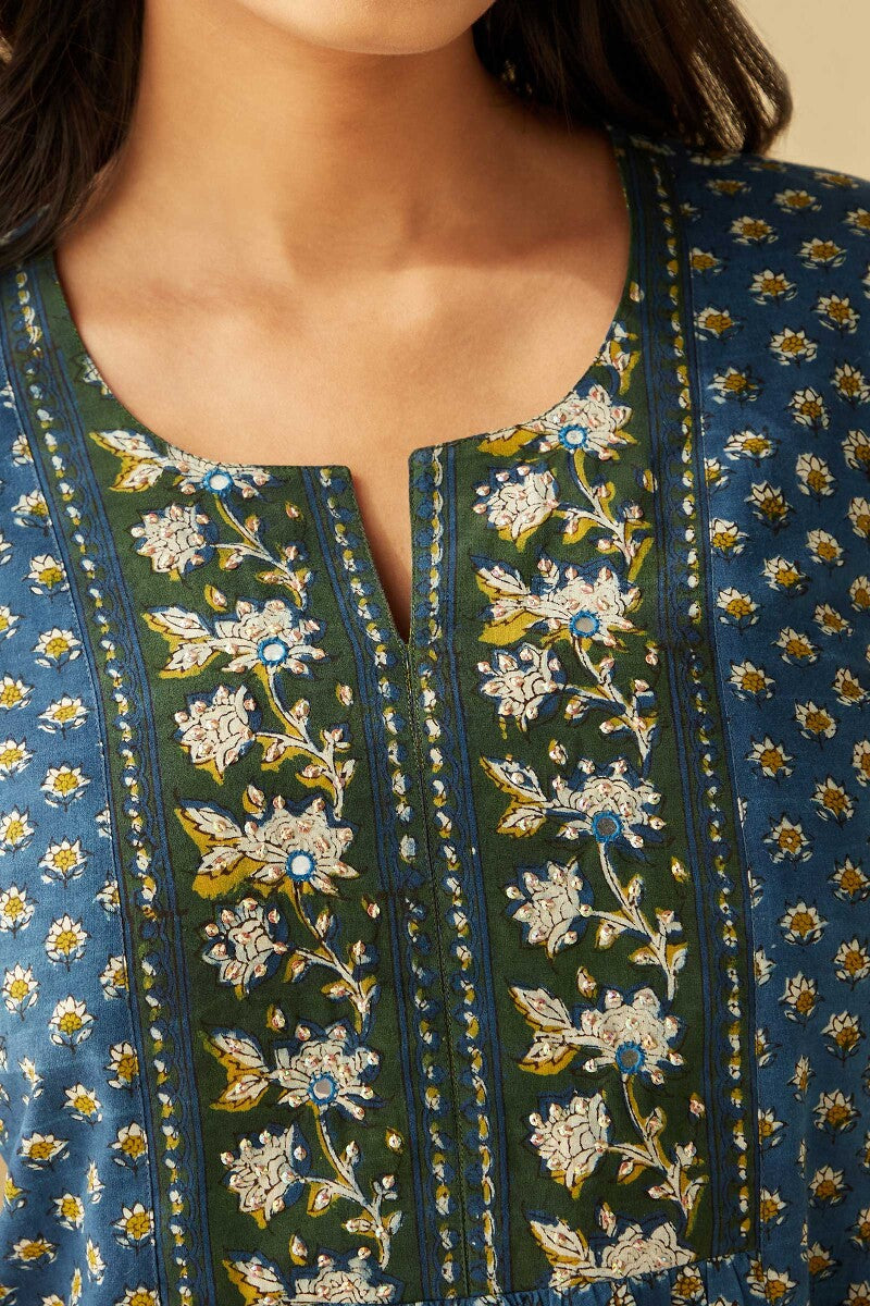 Sehra Mahira Bagru Top