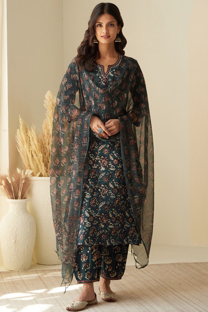 Sehra Zoya Bagru Dupatta