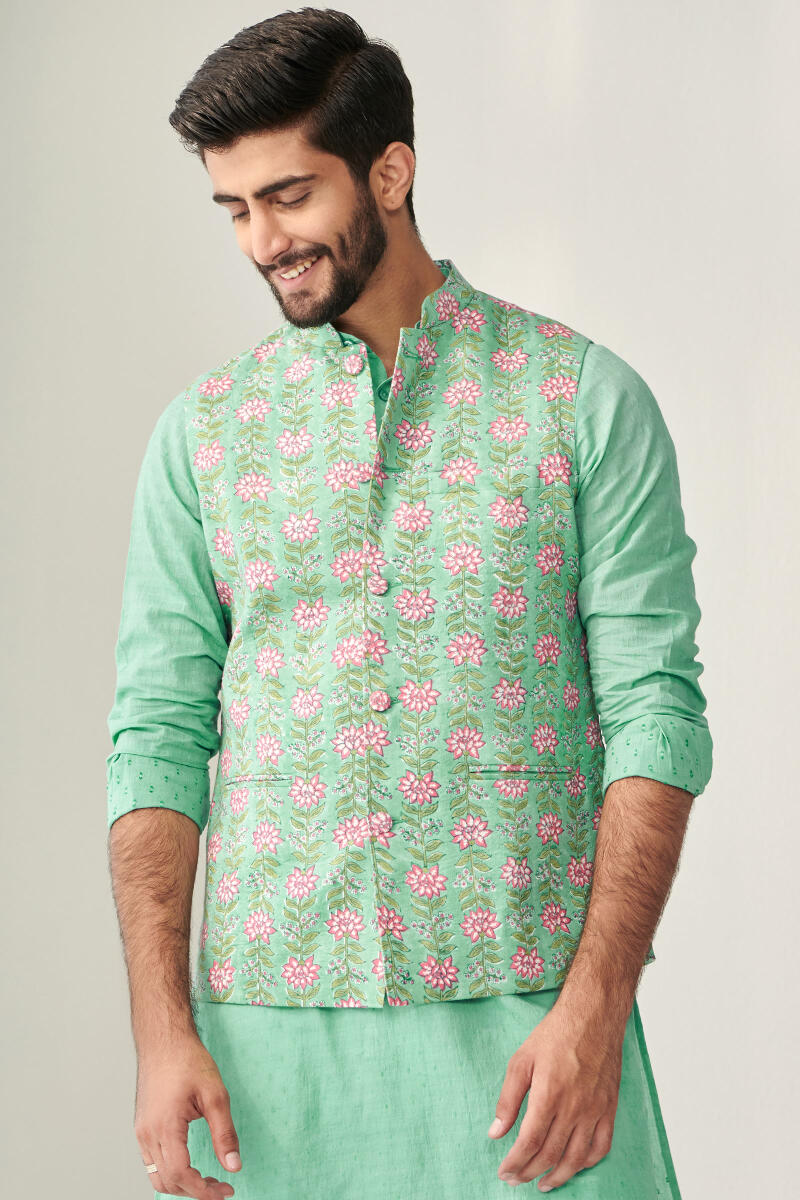 Zaid Mihir Sanganeri Nehru Jacket