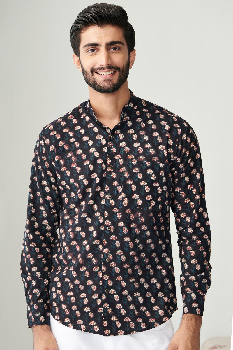 Zaid Aarav Bagru Shirt
