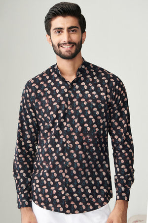 Zaid Aarav Bagru Shirt