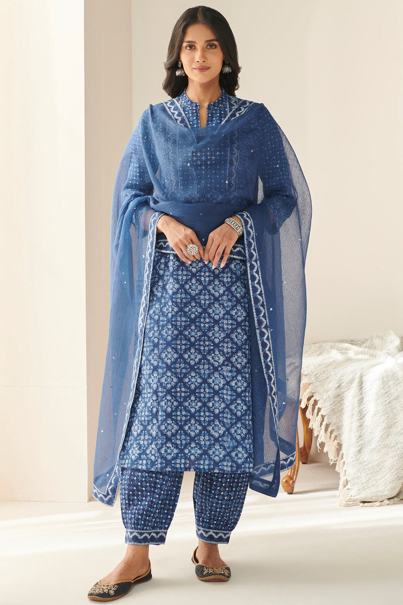 Sehra Nusrat Indigo Kurta