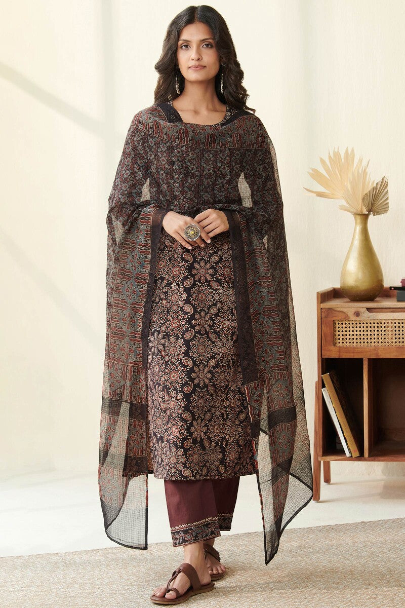 Sehra Yasmina Ajrak Narrow Pants