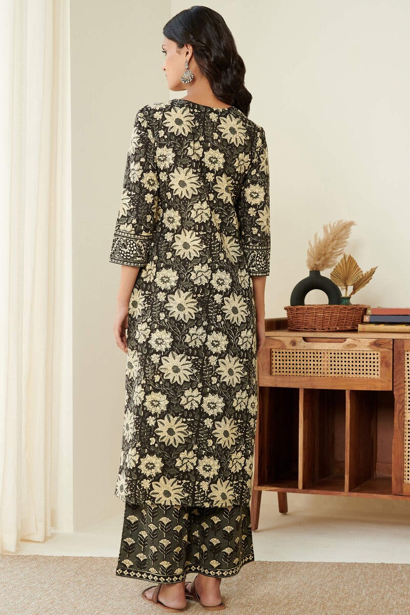 Sehra Nasmina Bagru Kurta