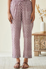 Gulshan Bagh Ruhi Sanganeri Narrow Pants