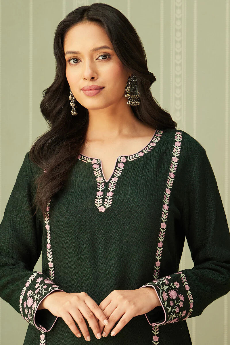 Naadirah Sahana Faux Wool Kurta
