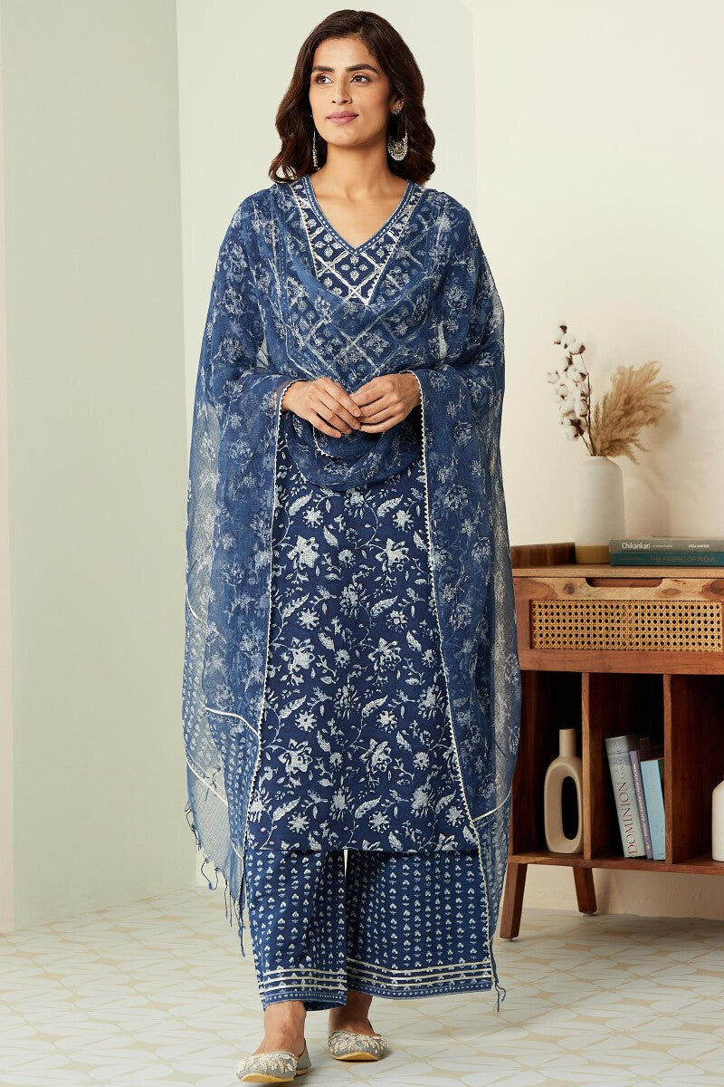 Sehra Saba Indigo Kurta